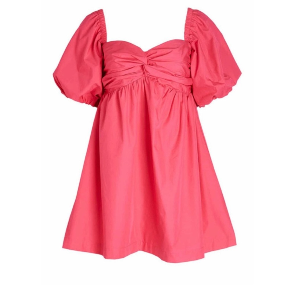 En saison pink mini dress